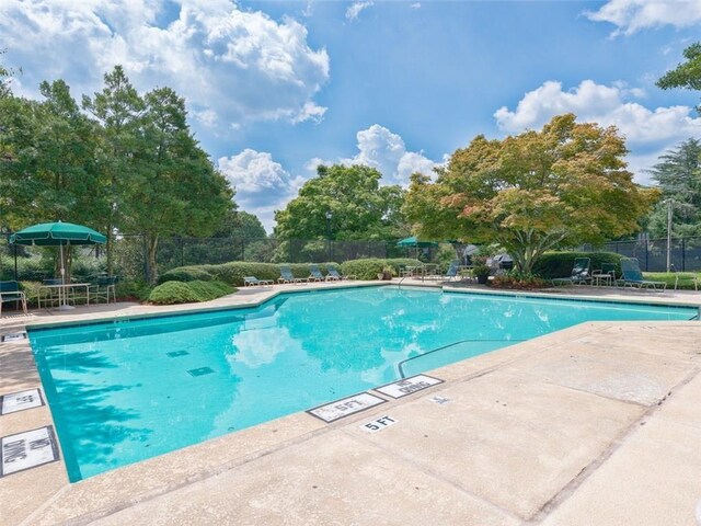 23 Chelsea Ct, Avondale Estates, GA 30002 - community pool with fence and a patio