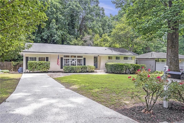 2070 Drew Valley Rd NE, Brookhaven, GA 30319 - view of front of property with brick siding and driveway