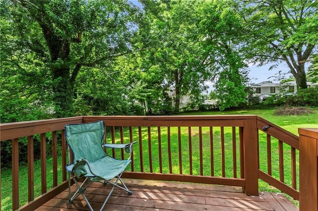 629 Dunton Cir SE, Smyrna, GA 30082 - deck featuring a yard