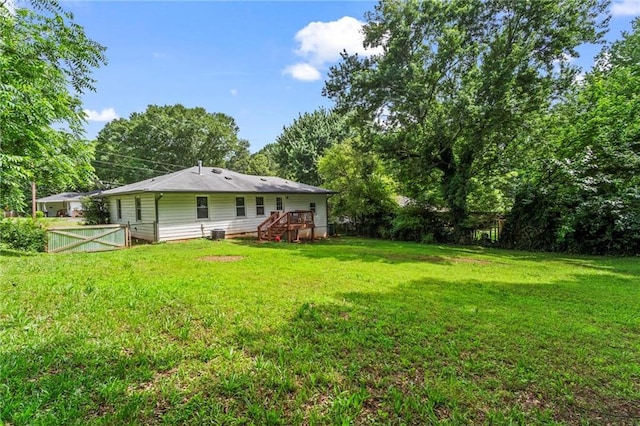 629 Dunton Cir SE, Smyrna, GA 30082 - view of rear view of property