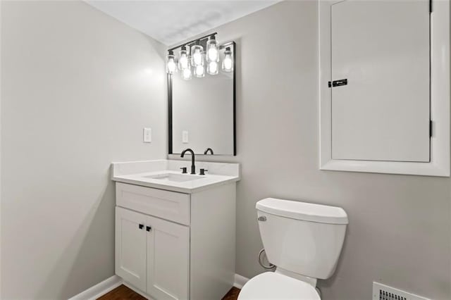 2002 Twin Falls Rd, Decatur, GA 30032 - half bath featuring vanity and toilet