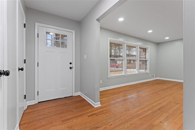 2002 Twin Falls Rd, Decatur, GA 30032 - entryway featuring light wood-style floors and recessed lighting