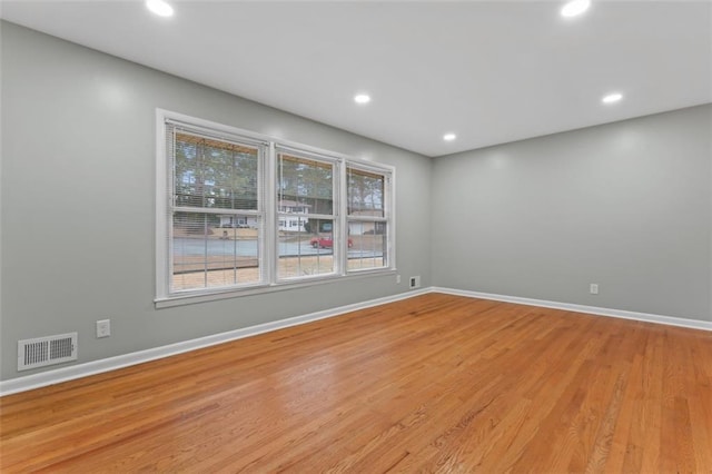 2002 Twin Falls Rd, Decatur, GA 30032 - empty room with light wood-style flooring and recessed lighting