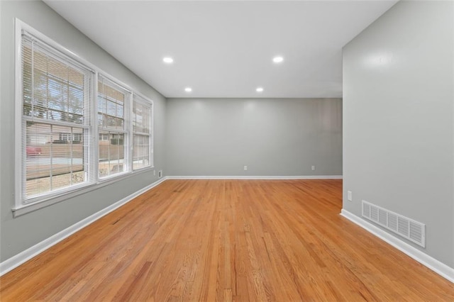 2002 Twin Falls Rd, Decatur, GA 30032 - spare room featuring light wood finished floors and recessed lighting