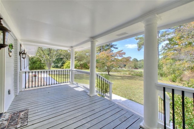 2944 Berry Rd, Loganville, GA 30052 - deck with a lawn