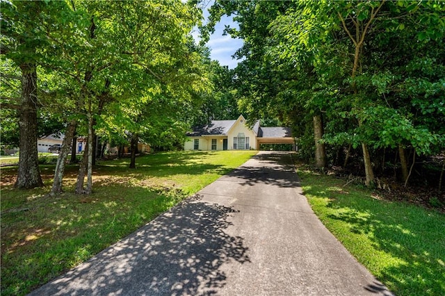 5340 Young Deer Dr, Cumming, GA 30041 - ranch-style house featuring a front yard