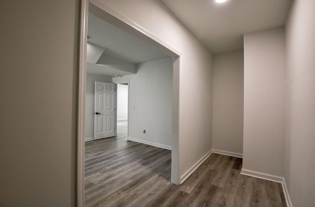 515 Allens Landing Ct, Lawrenceville, GA 30045 - hall with dark wood finished floors and baseboards