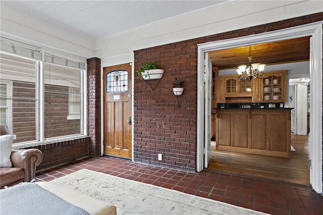 entrance to property featuring a porch