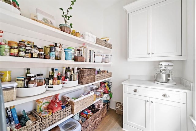 view of pantry