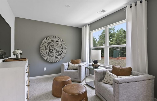 4297 Azalea Ridge Way, Hoschton, GA 30548 - living area featuring baseboards and carpet flooring