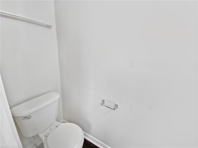 bathroom with toilet