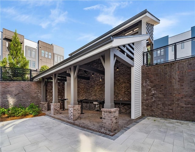 383 Pratt Dr SE Unit 503, Atlanta, GA 30315 - view of patio featuring fence