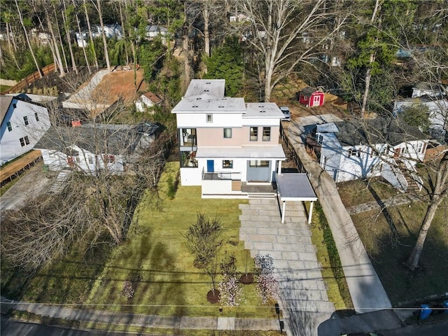 1045 Shepherds Ln NE, Atlanta, GA 30324 - bird's eye view