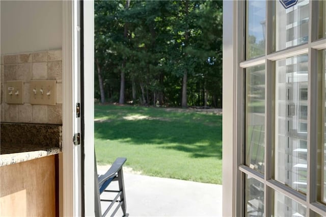 view of entryway