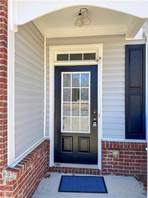 view of property entrance