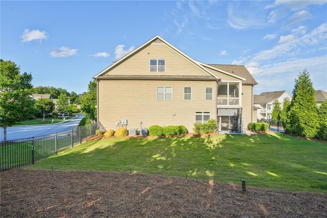 1055 Peyton View Ct, Alpharetta, GA 30004 - rear view of property with cooling unit