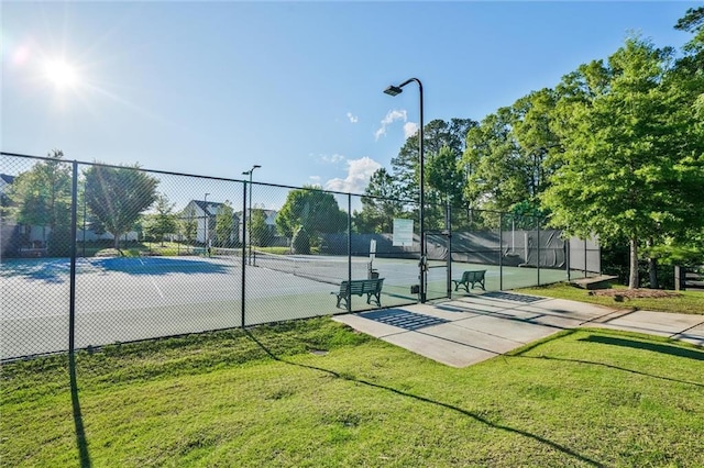 1055 Peyton View Ct, Alpharetta, GA 30004 - view of tennis court