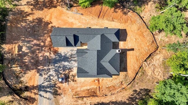 107 Marks Way, Canton, GA 30115 - view from above of property with a forest