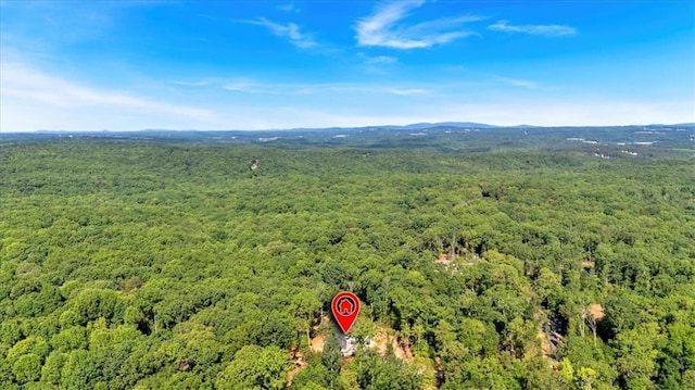 107 Marks Way, Canton, GA 30115 - drone / aerial view of a heavily wooded area