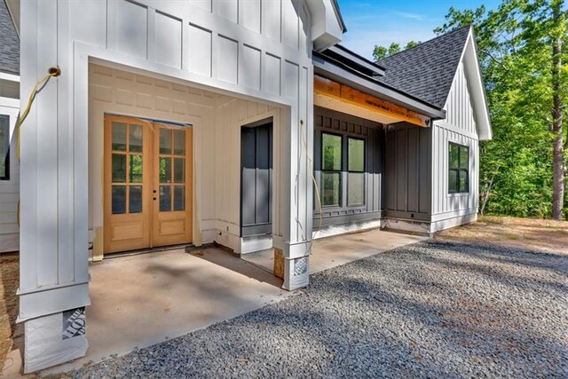 107 Marks Way, Canton, GA 30115 - back of property featuring board and batten siding and a shingled roof