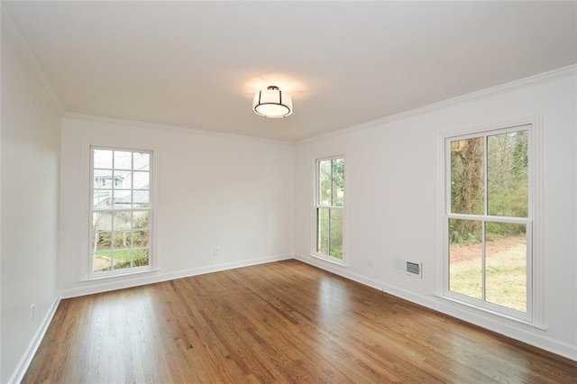 805 Wesley Oak Rd, Sandy Springs, GA 30328 - unfurnished room featuring crown molding and wood finished floors