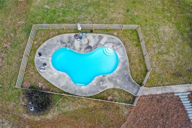 805 Wesley Oak Rd, Sandy Springs, GA 30328 - aerial view of a pool