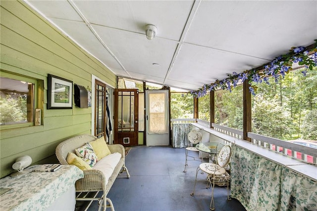 4329 Park St, Acworth, GA 30101 - sunroom featuring healthy amount of natural light and lofted ceiling