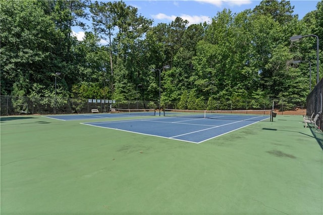 220 Hollyridge Dr, Roswell, GA 30076 - view of tennis court