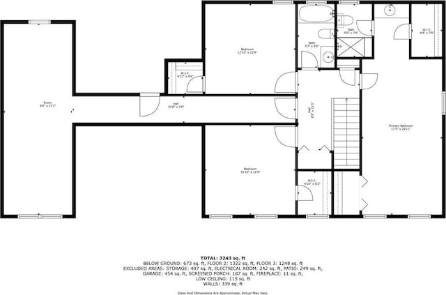 220 Hollyridge Dr, Roswell, GA 30076 - view of room layout