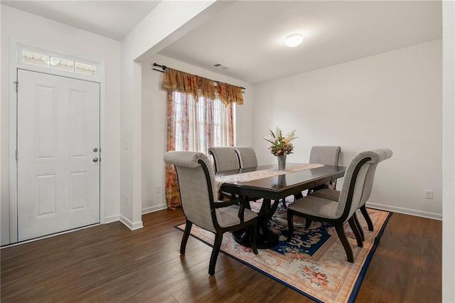 105 Arbor Creek Trl, Dallas, GA 30157 - dining space featuring wood finished floors and baseboards