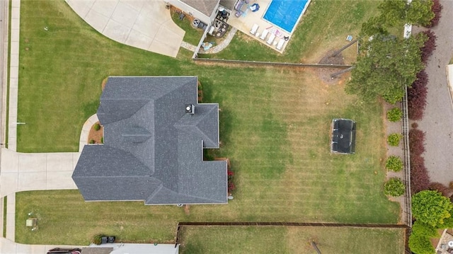777 Tucker Trl, Bremen, GA 30110 - drone / aerial view of a pool area