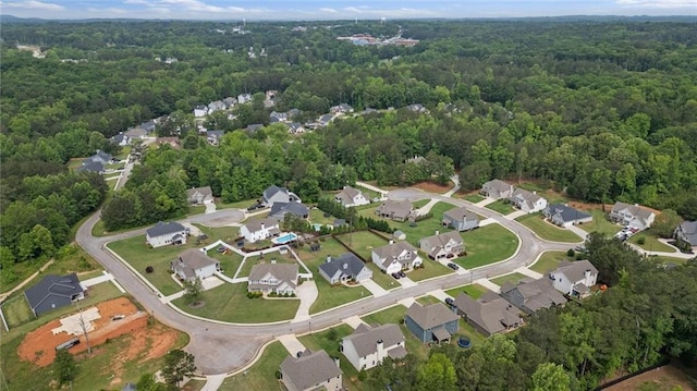 777 Tucker Trl, Bremen, GA 30110 - aerial view of property's location featuring a forest and nearby suburban area