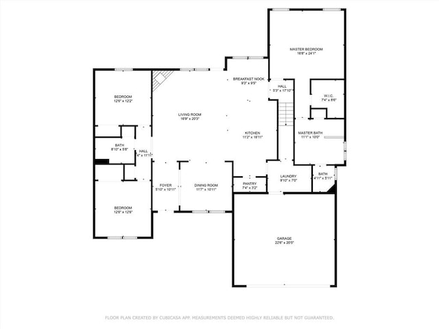 777 Tucker Trl, Bremen, GA 30110 - property floor plan