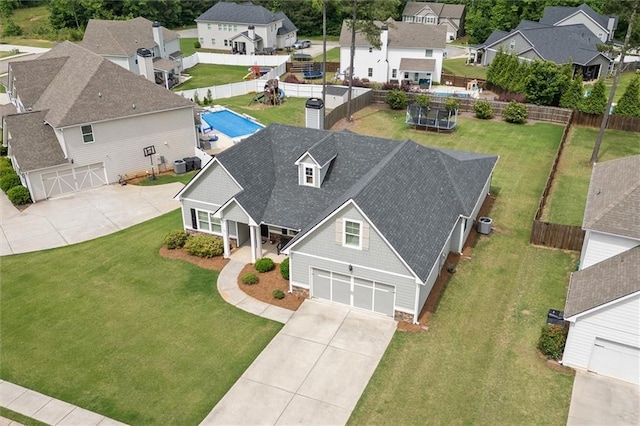 777 Tucker Trl, Bremen, GA 30110 - aerial perspective of suburban area