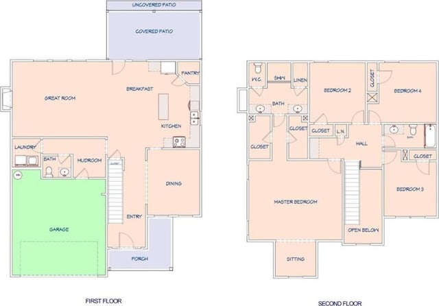 6401 River Plantation Dr, Lula, GA 30554 - view of room layout
