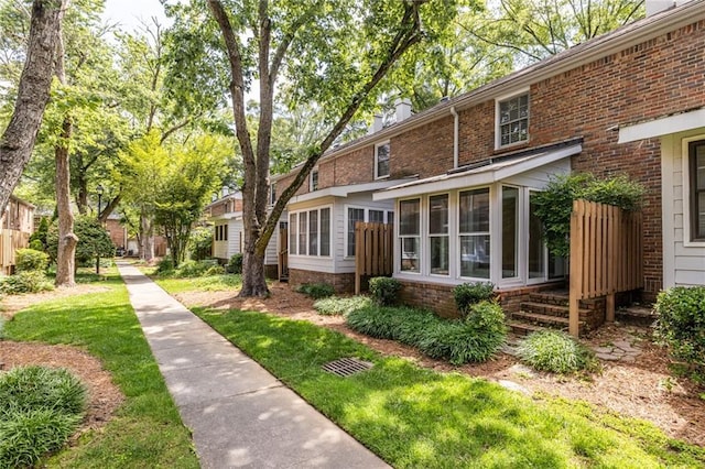 6700 Roswell Rd Unit 21E, Sandy Springs, GA 30328 - exterior space with a yard