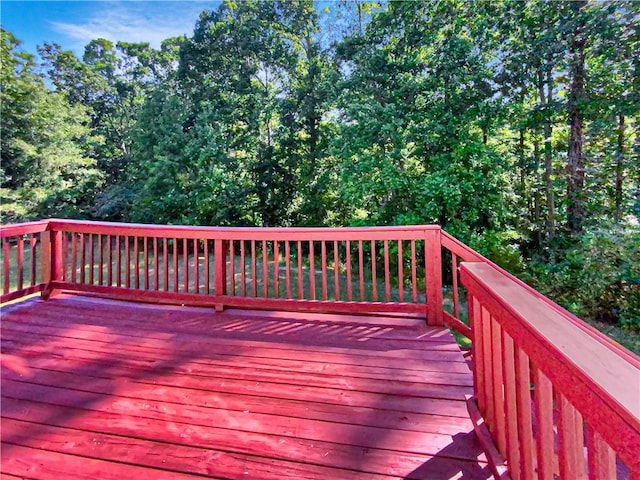 view of deck