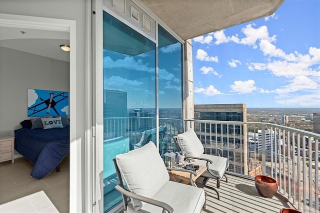 400 W Peachtree St NW Unit 3611, Atlanta, GA 30308 - view of balcony