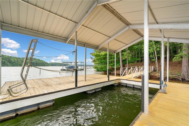 307 Little Hickory Ln, Woodstock, GA 30189 - dock area with a water view
