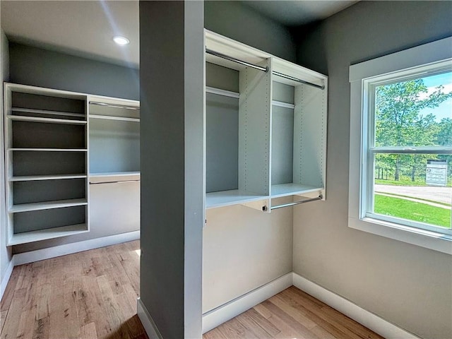 view of closet