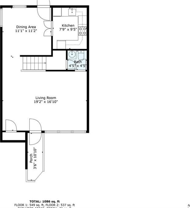 270 Lakemoore Dr NE Unit B, Atlanta, GA 30342 - view of room layout