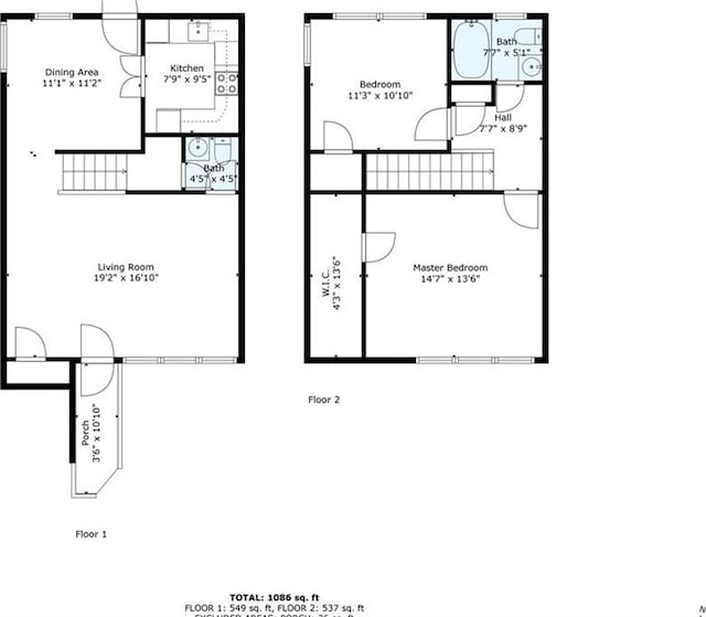 270 Lakemoore Dr NE Unit B, Atlanta, GA 30342 - view of room layout
