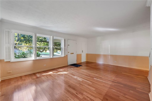 270 Lakemoore Dr NE Unit B, Atlanta, GA 30342 - spare room featuring hardwood / wood-style floors and baseboards