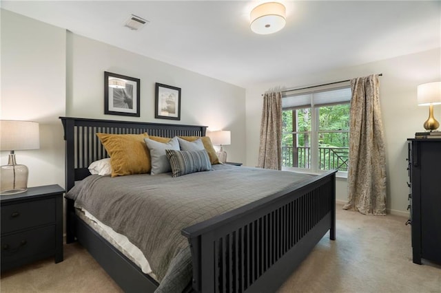 367 Windflower Dr, Big Canoe, GA 30143 - bedroom with light carpet and baseboards