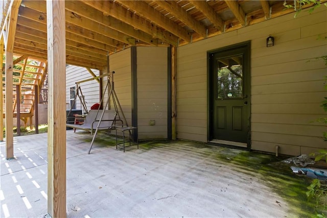 4249 Caveat Ct, Fairburn, GA 30213 - view of patio / terrace featuring stairs