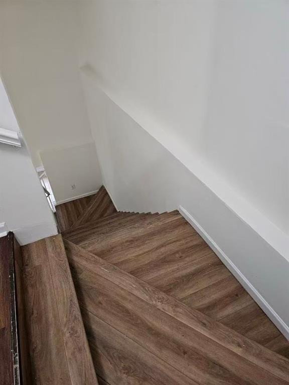210 Ormond St SW, Atlanta, GA 30315 - stairway with wood finished floors