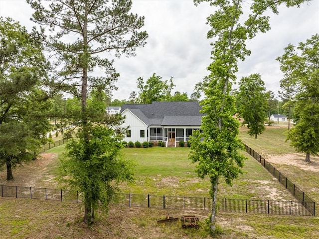 330 Shagbark Way, Harlem, GA 30814 - rear view of property featuring board and batten siding