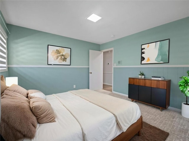 bedroom featuring carpet floors