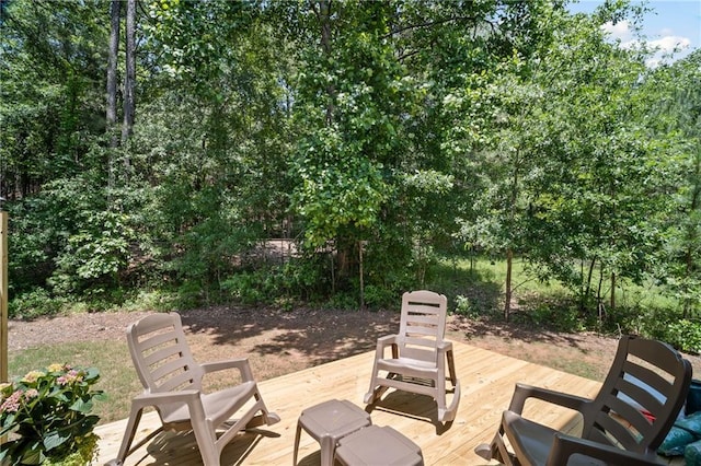 507 Bishop Ln, Woodstock, GA 30188 - view of patio / terrace with a deck