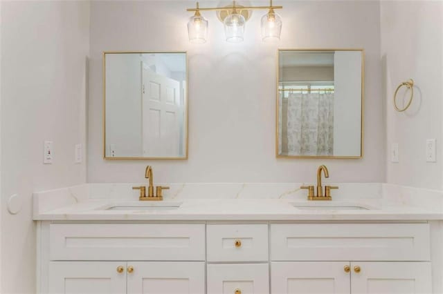 53 Knight Dr, Cedartown, GA 30125 - full bathroom with double vanity